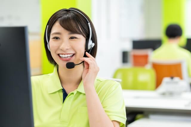 介護オペレーターの女性